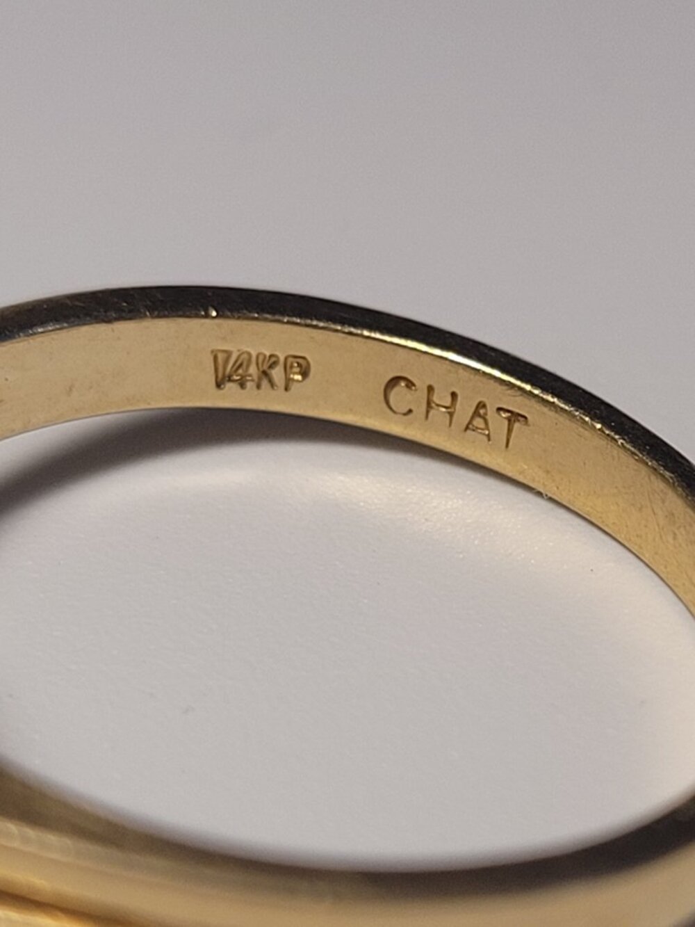 Emerald Diamond 14k Gold Vintage Ring Chatham 14 Diamonds 1980's May Birthstone - Picture 13 of 15